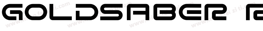 Goldsaber Regular字体转换